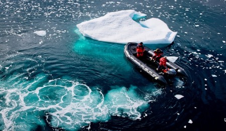 Prise du Ciel en antarctique - une excursion lors d'une croisière Ponant